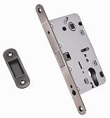 Врезной замок Archie LM 5212 CL BH под цилиндр. механизм (черненое серебро) с маг